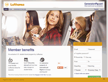 Tablet Screenshot of generationfly.com